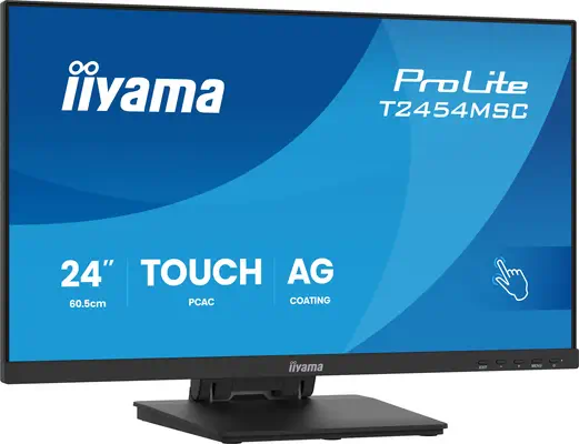 iiyama ProLite T2454MSC-B3AG écran plat de PC 60,5 cm (23.8") 1920 x 1080 pixels Full HD LED Écran t - Ecran Ordinateur - visuel 3