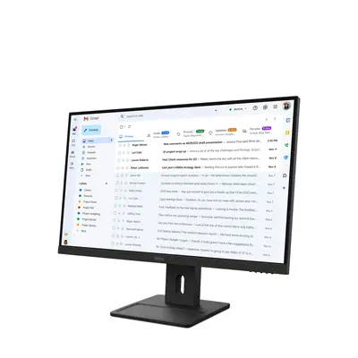 Lenovo ThinkVision E27-40 LED display 68,6 cm (27") 1920 x 1080 pixels Full HD LCD Noir - Ecran Ordinateur - visuel 3