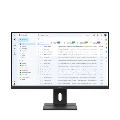 Lenovo ThinkVision E27-40 LED display 68,6 cm (27") 1920 x 1080 pixels Full HD LCD Noir - Ecran Ordinateur - visuel 1