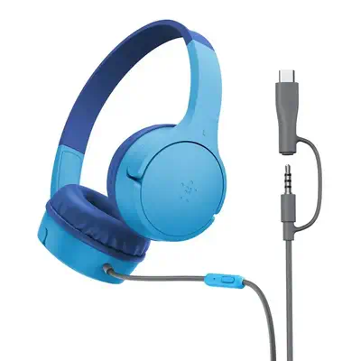 Belkin SoundForm Mini Casque Avec fil Arceau Appels/Musique Belkin - visuel 1 - hello RSE - Construction durable
