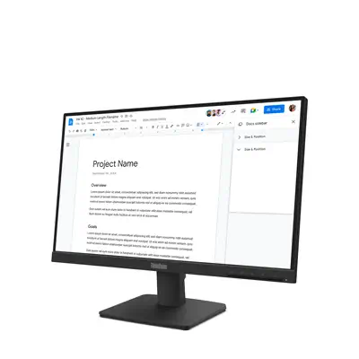 Lenovo ThinkVision S22-4e LED display 54,6 cm (21.5") Lenovo - visuel 1 - hello RSE - Haute qualité d'image
