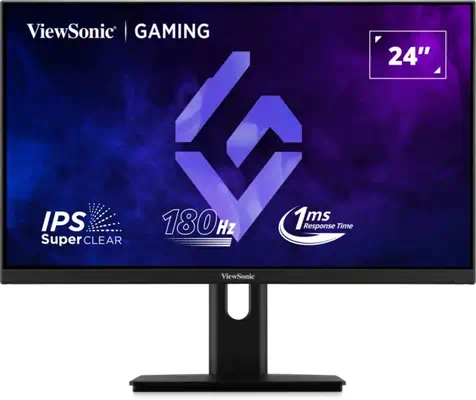 Viewsonic X Series XG24G1 écran plat de PC 61 cm (24") 1920 x 1080 pixels Full HD LED Noir - Ecran Ordinateur - visuel 1