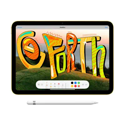 iPad 10 10.9" 64Go Argent WiFi - Grade Reconditionné en France Très bon état - Apple - Tablette reconditionnée - visuel 5
