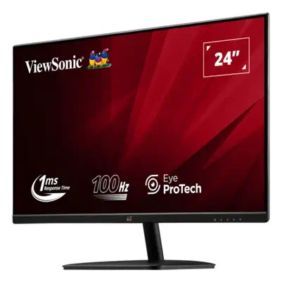 Viewsonic VA2432-H-2 écran plat de PC 61 cm (24") 1920 x 1080 pixels Full HD LED Noir - Ecran Ordinateur - visuel 3