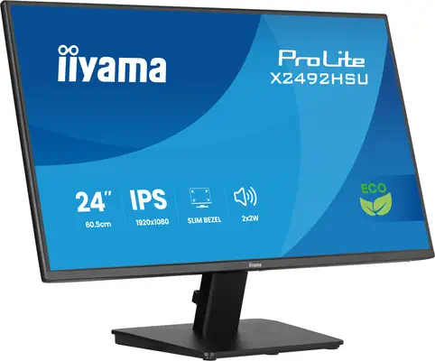 iiyama ProLite X2492HSU-B1 écran plat de PC 61 cm (24") 1920 x 1080 pixels Full HD LED Noir - Ecran Ordinateur - visuel 5