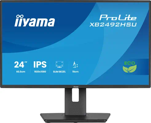 iiyama ProLite XB2492HSU-B1 écran plat de PC 61 cm (24") 1920 x 1080 pixels Full HD LED Noir - Ecran Ordinateur - visuel 3
