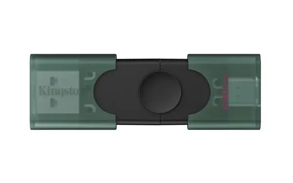 256 Go USB-A + USB-C 3.2 Gen 1 DataTraveler DuoG2 - Kingston - Adaptateur stockage - visuel 1