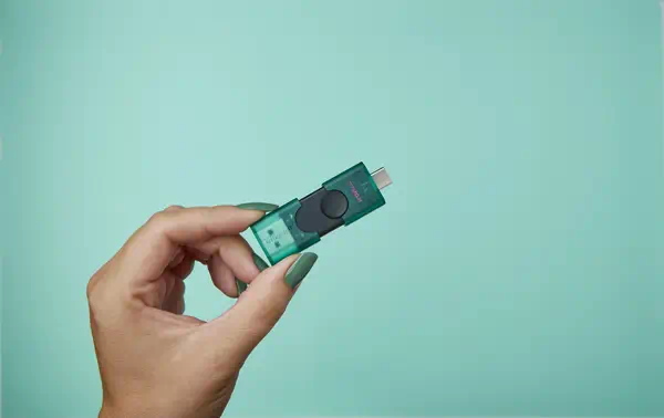 256 Go USB-A + USB-C 3.2 Gen 1 DataTraveler DuoG2 - Kingston - Adaptateur stockage - visuel 10