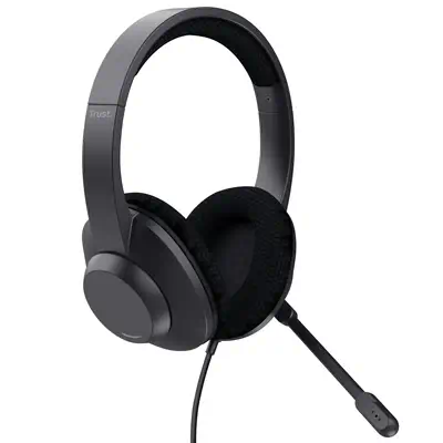 Trust Ayda Max Casque Avec fil Arceau Appels/Musique Trust - visuel 1 - hello RSE - Réduction efficace du bruit