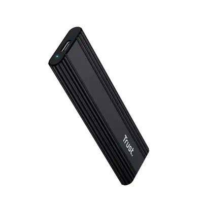 Trust 25806 Boîtier de disques de stockage Enceinte ssd Noir - Accessoire Stockage - visuel 1