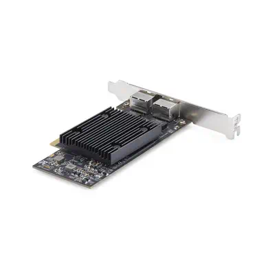 Carte Réseau PCIe 10 Gb Ethernet à 2 Ports, Carte d'Interface Réseau 10 GbE, Chipset Broadcom BCM574 - StarTech - Accessoire Réseau - visuel 2