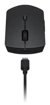 Lenovo 4X31R64325 clavier Souris incluse Bureau RF sans fil + Bluetooth Français Noir - Pack Clavier, souris - visuel 5