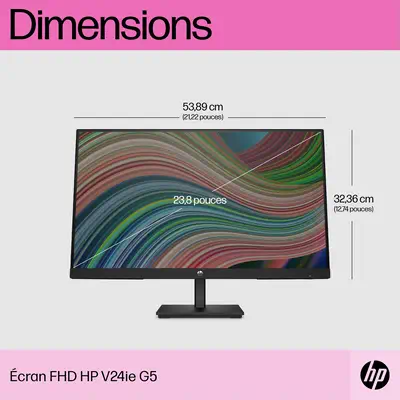 Écran FHD V24ie G5 HP HP - visuel 1 - hello RSE - HP Display Center