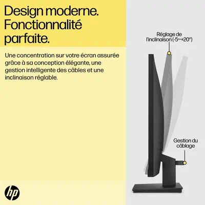 Écran FHD V27ie G5 HP HP - visuel 1 - hello RSE - Taux de rafraîchissement de 75 Hz
