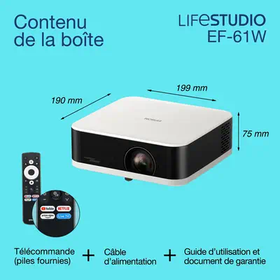 Epson V11HB72040 vidéo-projecteur Projecteur à focale standard 700 ANSI lumens 3LCD 1080p (1920x1080 - Vidéoprojecteur Professionnel - visuel 8