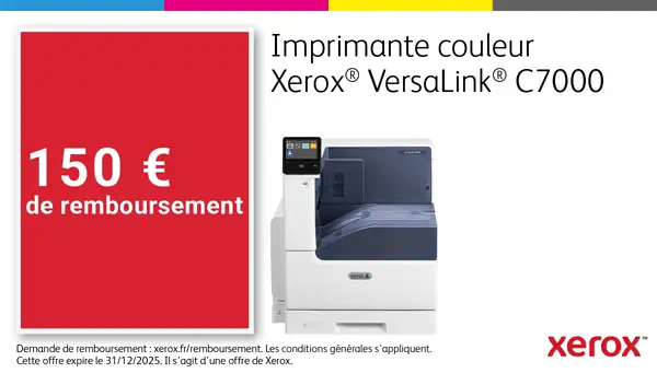 Imprimante Recto Verso À Compteur Versalink C7000 A3, Xerox - visuel 1 - hello RSE - Des résultats plus lumineux