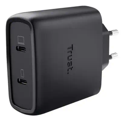 Trust Maxo Chargeur GaN USB-C 65W à 2 ports - Batterie - visuel 1