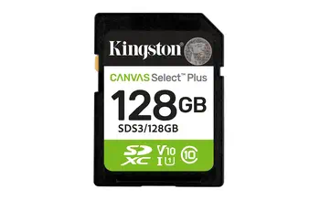 128 Go SDXC Canvas Select Plus Gen3 150 Mo/s C10 UHS-I U1 V10 revendeur officiel