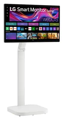 LG 32U889SA écran plat de PC 80 cm (31.5") 3840 x 2160 pixels 4K Ultra HD LCD Écran tactile Blanc - Ecran Ordinateur - visuel 2