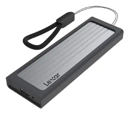 Lexar E6 Enceinte ssd Argent M.2 - Accessoire Stockage - visuel 2