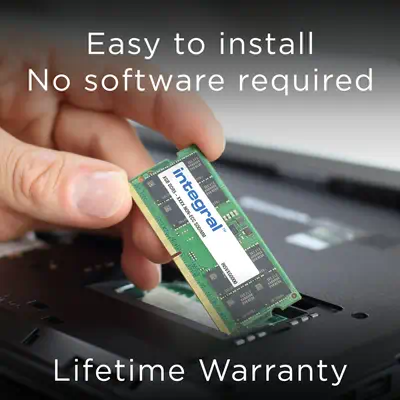 Integral IN5V32GNJRDX module de mémoire 32 Go 1 x 32 Go DDR5 - Mémoire - visuel 6