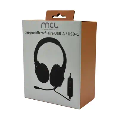 MK1A99AZZZCSQMUSB - Casque Micro filaire USB-A / USB-C - MCL - visuel 6