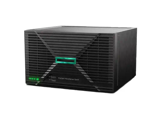 ProLiant MicroServer Gen11 6325P 3.5GHz 4c 1P 1x32GB-U 4LFF-NHP 2x4TB HDD 1x180W PS EU Server - Serveur Tour - visuel 2