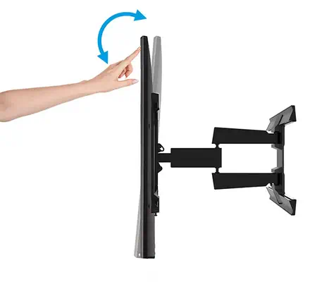 B-Tech BT8229 165,1 cm (65") Noir - Support Fixe & Mobile - visuel 4