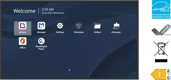 Viewsonic CDE4314-2C Écran d'affichage dynamique Écran plat de signalisation numérique 109,2 cm (43" - Ecran Numérique Interactif - visuel 8