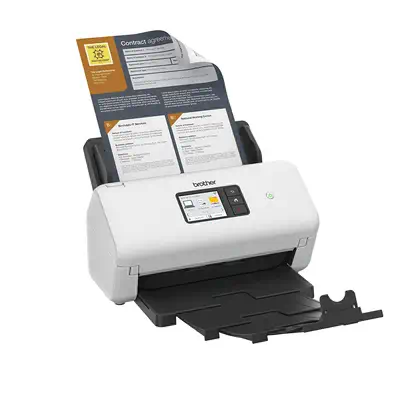 Brother ADS-4550W Scanner ADF 600 x 600 DPI Noir, Blanc - visuel 6