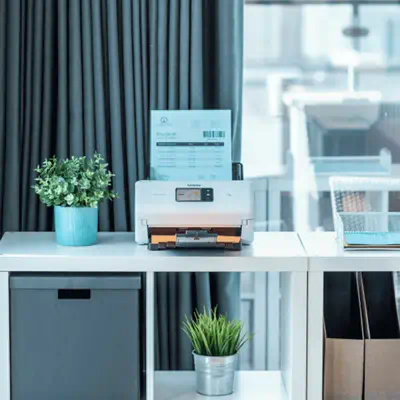 Brother ADS-4550W Scanner ADF 600 x 600 DPI Noir, Blanc - visuel 4