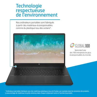 HP 17-cn0021nf Intel® Celeron® N4120 Ordinateur portable 43,9 cm (17.3") HD+ 8 Go DDR4-SDRAM 256 Go  - PC Portable - visuel 7