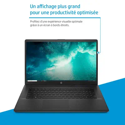 HP 17-cn0021nf Intel® Celeron® N4120 Ordinateur portable 43,9 cm (17.3") HD+ 8 Go DDR4-SDRAM 256 Go  - PC Portable - visuel 6