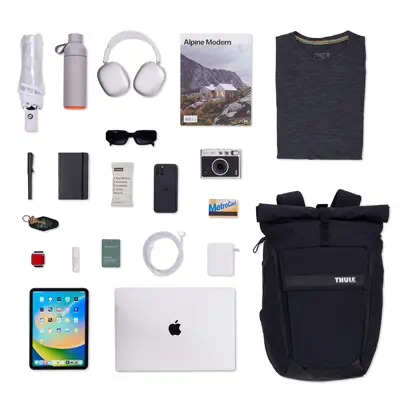 Thule Paramount PARABP3116 Black sac à dos Sac à dos normal Noir Nylon, Polyester - Sacoche & Housse - visuel 5