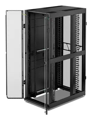 Rack NetShelter SX2 networking 42U L750XP1200XH1991mm, noir, avec pann. Laté. - APC - Rack et Armoire - visuel 4