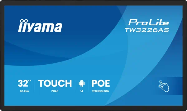 iiyama TW3226AS-B3P écran plat de PC 80 cm (31.5") 1920 x 1080 pixels Full HD LED Écran tactile Noir - Ecran Ordinateur - visuel 2