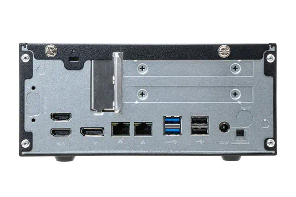 XPC slim Barebone XH610G2 - S1700, Intel H610, 1xDP, 2xHDMI, 2 PCIe Slots (1x 16X & 1x X1), 2x Intel - Shuttle - visuel 6