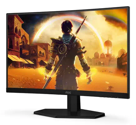 AOC G4 C24G42E écran plat de PC 59,9 cm (23.6") 1920 x 1080 pixels Full HD LED Noir, Rouge - Ecran Ordinateur - visuel 6