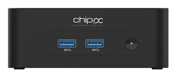 Chip PC iX ] Intel® Celeron® 5205U 8 Go DDR4-SDRAM 128 Go SSD linux Mini PC Noir - Client léger - visuel 1