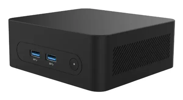 Chip PC iX ] Intel® Celeron® 5205U 8 Go DDR4-SDRAM 128 Go SSD linux Mini PC Noir - Client léger - visuel 3