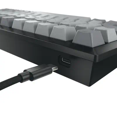 CHERRY KW 300W MX clavier Maison USB + Bluetooth AZERTY Français Noir, Cuivre, Gris - Clavier - visuel 4