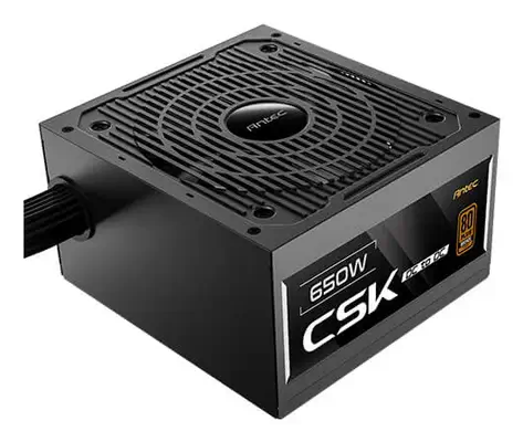 Antec CSK650DC EC unité d'alimentation d'énergie 650 W 20+4 pin ATX ATX Noir - Boitier d'alimentation - visuel 2