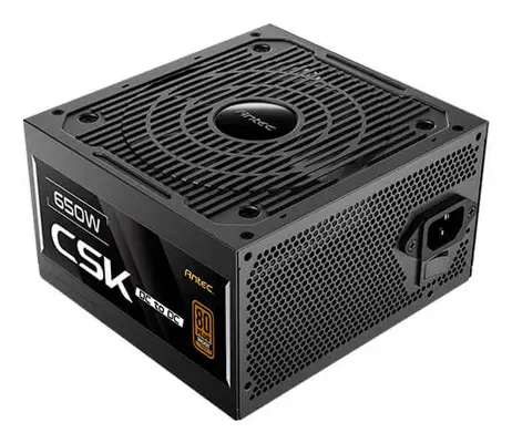 Antec CSK650DC EC unité d'alimentation d'énergie 650 W 20+4 pin ATX ATX Noir - Boitier d'alimentation - visuel 3