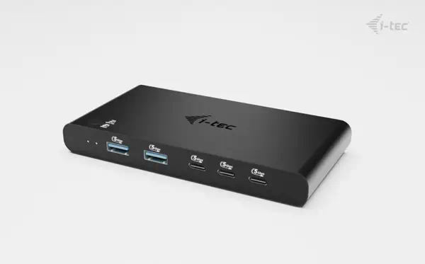 KVM Docking Station HDMI for 2 hosts, Power Delivery 2x 100W - I-Tec - Station d'accueil pour portable - visuel 2