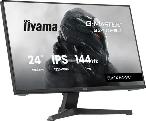 iiyama G2441HSU-B1 écran plat de PC 60,5 cm (23.8") 1920 x 1080 pixels - Ecran Ordinateur - visuel 4