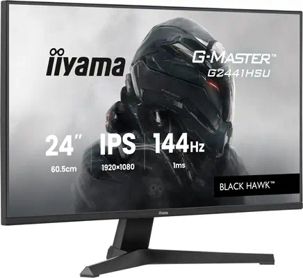 iiyama G2441HSU-B1 écran plat de PC 60,5 cm (23.8") 1920 x 1080 pixels - Ecran Ordinateur - visuel 3