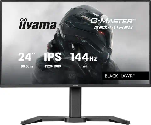 iiyama G-MASTER GB2441HSU-B1 écran plat de PC 60,5 cm (23.8") 1920 x 1080 pixels Full HD LED Noir - Ecran Ordinateur - visuel 1