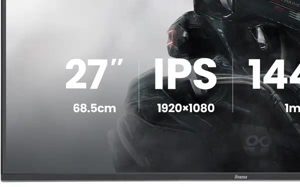 iiyama G-MASTER GB2741HSU-B1 écran plat de PC 68,6 cm (27") 1920 x 1080 pixels Full HD LED Noir - Ecran Ordinateur - visuel 10