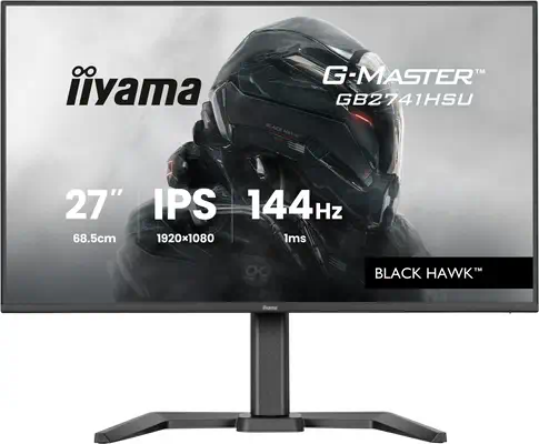 iiyama G-MASTER GB2741HSU-B1 écran plat de PC 68,6 cm (27") 1920 x 1080 pixels Full HD LED Noir - Ecran Ordinateur - visuel 1