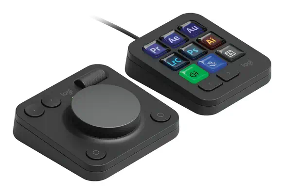 Logitech MX Creative Console Clavier Bluetooth/USB Graphite - visuel 5